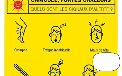 Bon geste en vigilance Canicule